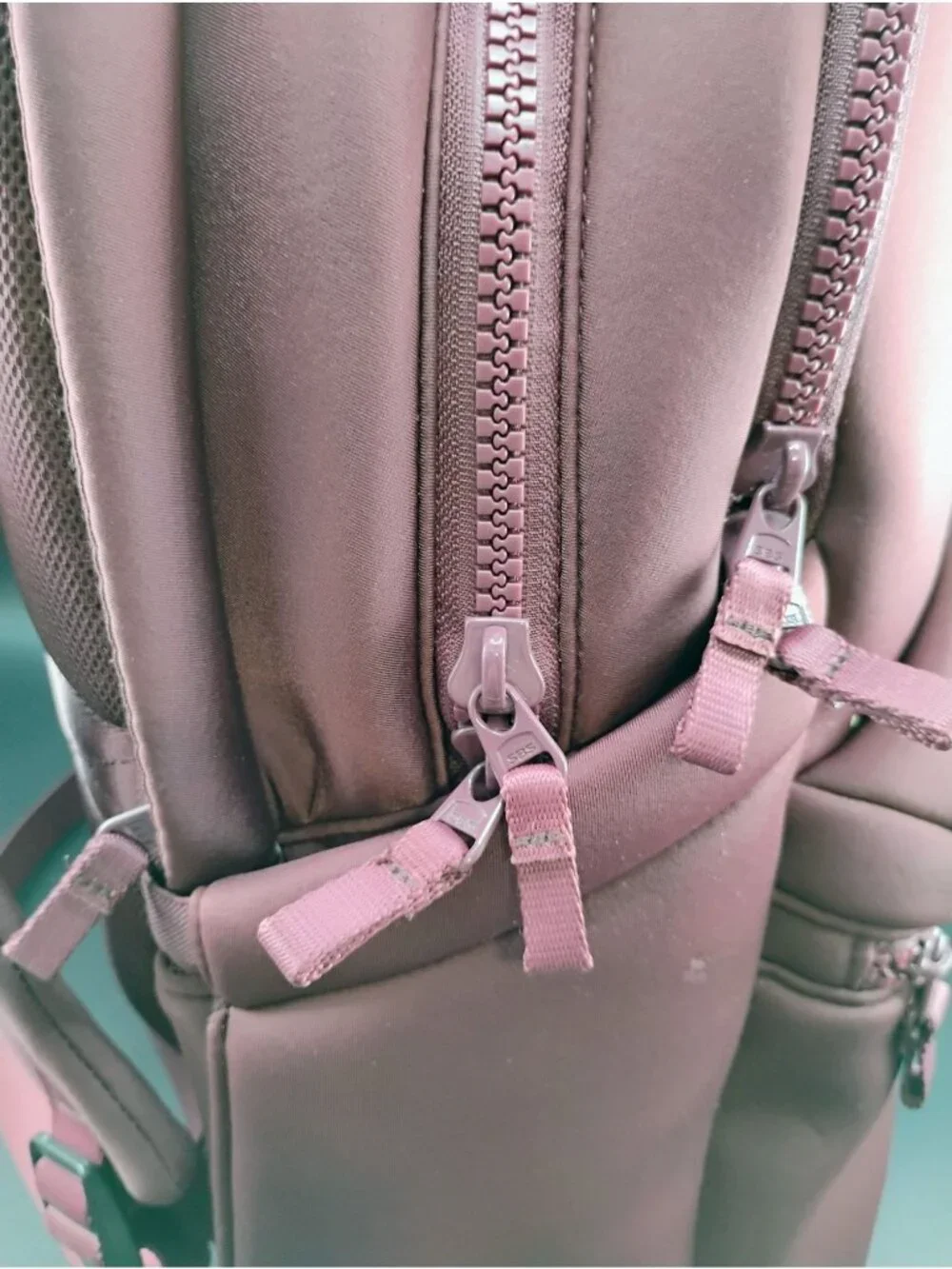 All In Motion Backpack Burgundy Durable Spacious Multi-Compartment Design New